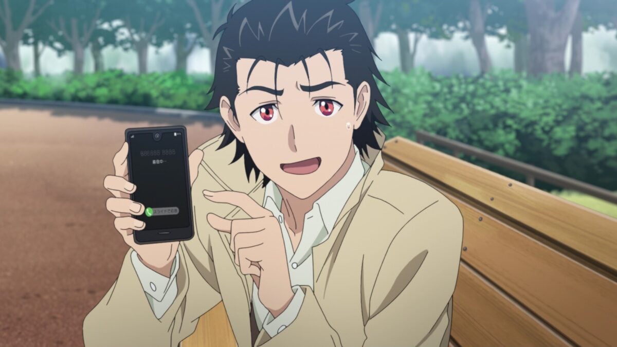 Bartender Kami No Glass Episode 1 Sasakura Needs Smartphone Help