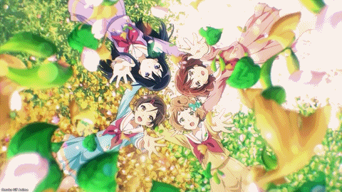 Hibike! Euphonium S3 ED Friends Toss Petals