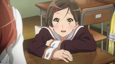 Hibike! Euphonium S3 Episode 1 Hazuki Thumbs Up