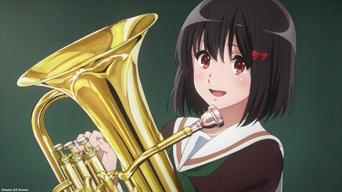 Hibike! Euphonium S3 Episode 1 Kanade Winks