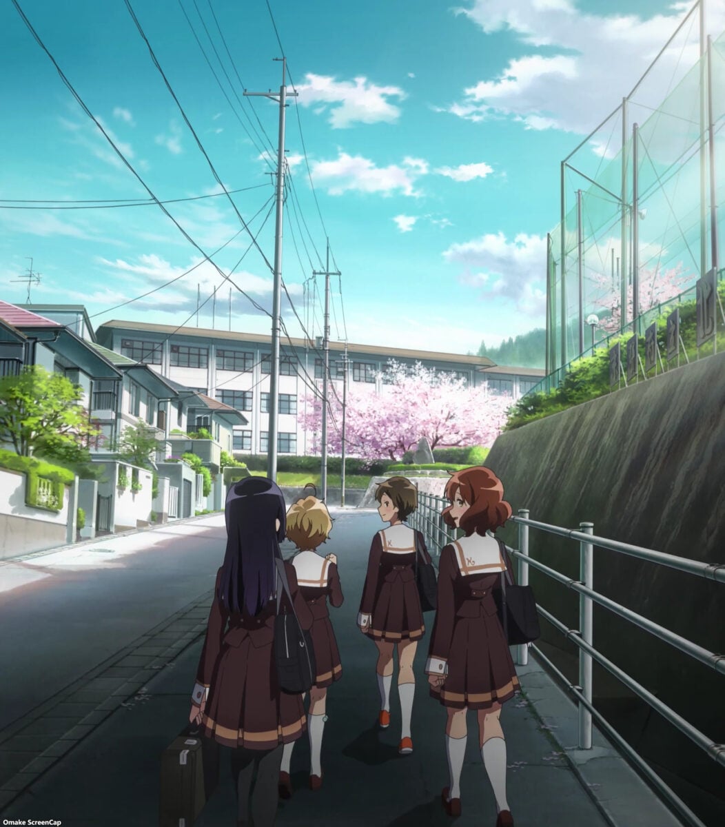 Hibike! Euphonium S3 Episode 1 OP Girls Walk To School