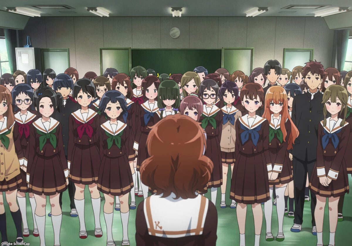Hibike! Euphonium S3 Episode 1 President Kumiko Addresses Concert Band Club