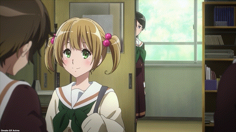 Hibike! Euphonium S3 Episode 1 Sacchan Hugs Micchan