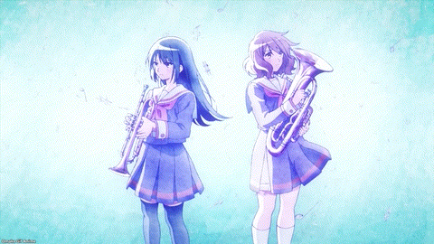 Hibike! Euphonium S3 OP Reina And Kumiko
