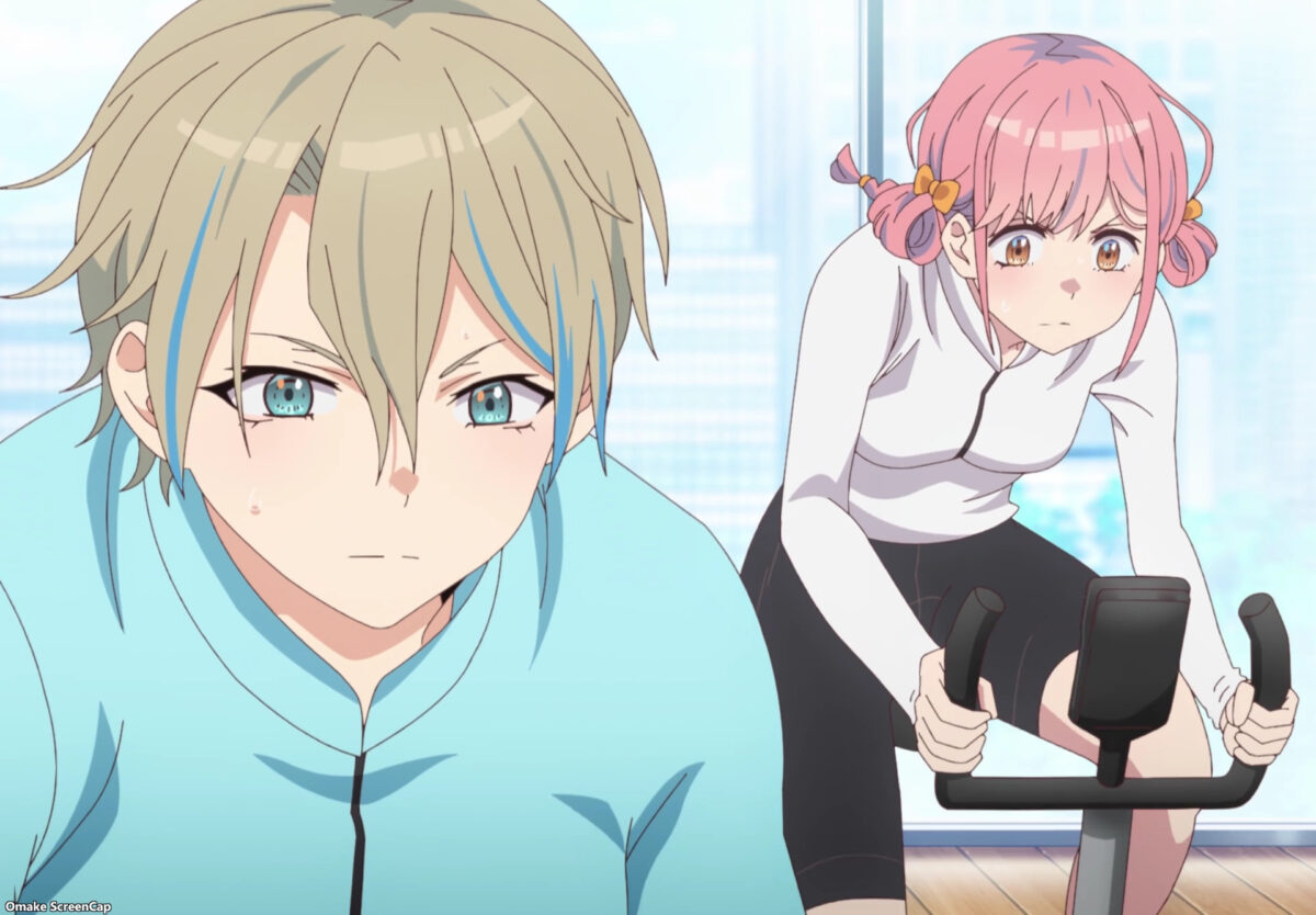 Rinkai! Episode 1 Kinusa Miko Train On Stationary Bikes