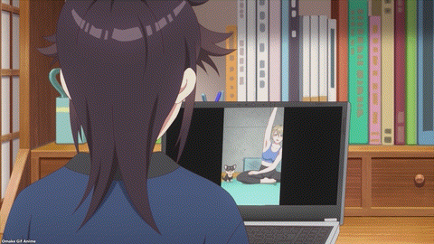 Rinkai! Episode 1 Kinusa's Dog Blocks Camera