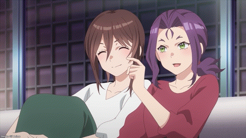 Rinkai! Episode 1 Miyako Nudges Tsutsuji