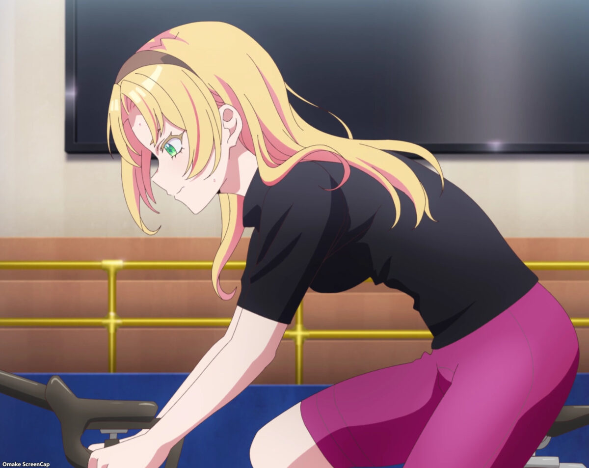 Rinkai! Episode 1 Sachi Trains On Stationary Bike