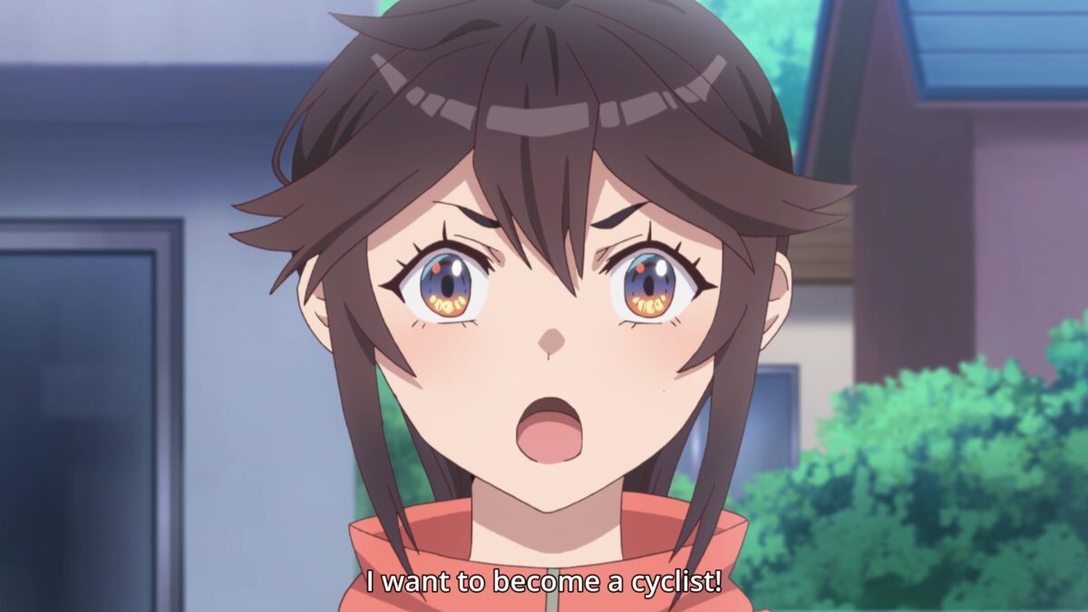Rinkai! Episode 2 Izumi Cyclist