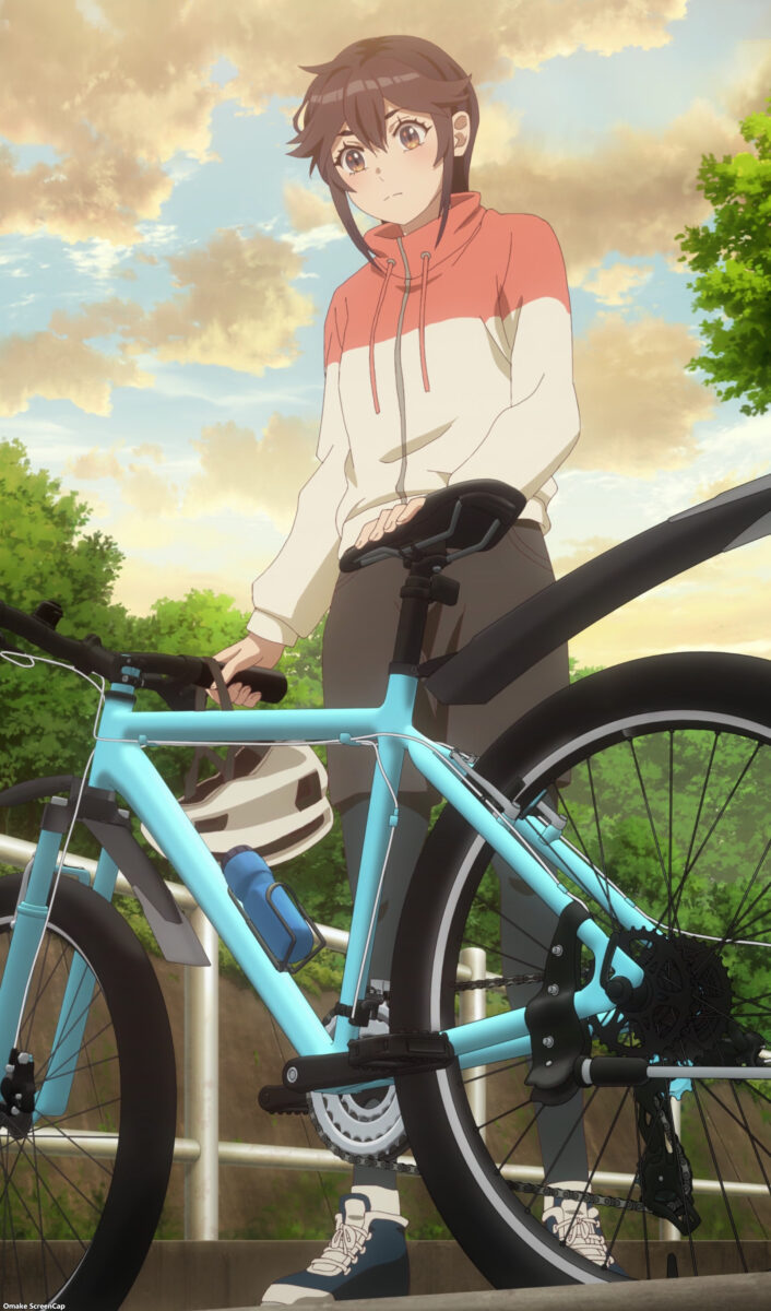 Rinkai! Episode 2 Izumi Holds Mountain Bike