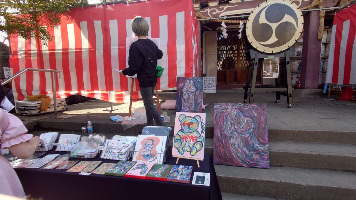 Penis Festival Painting Area