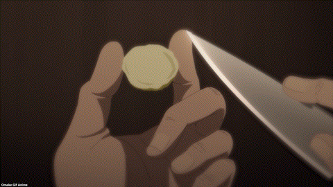 Bartender Glass Of God Episode 4 Uehara Shows Sasakura Lemon Peel Suction Cup