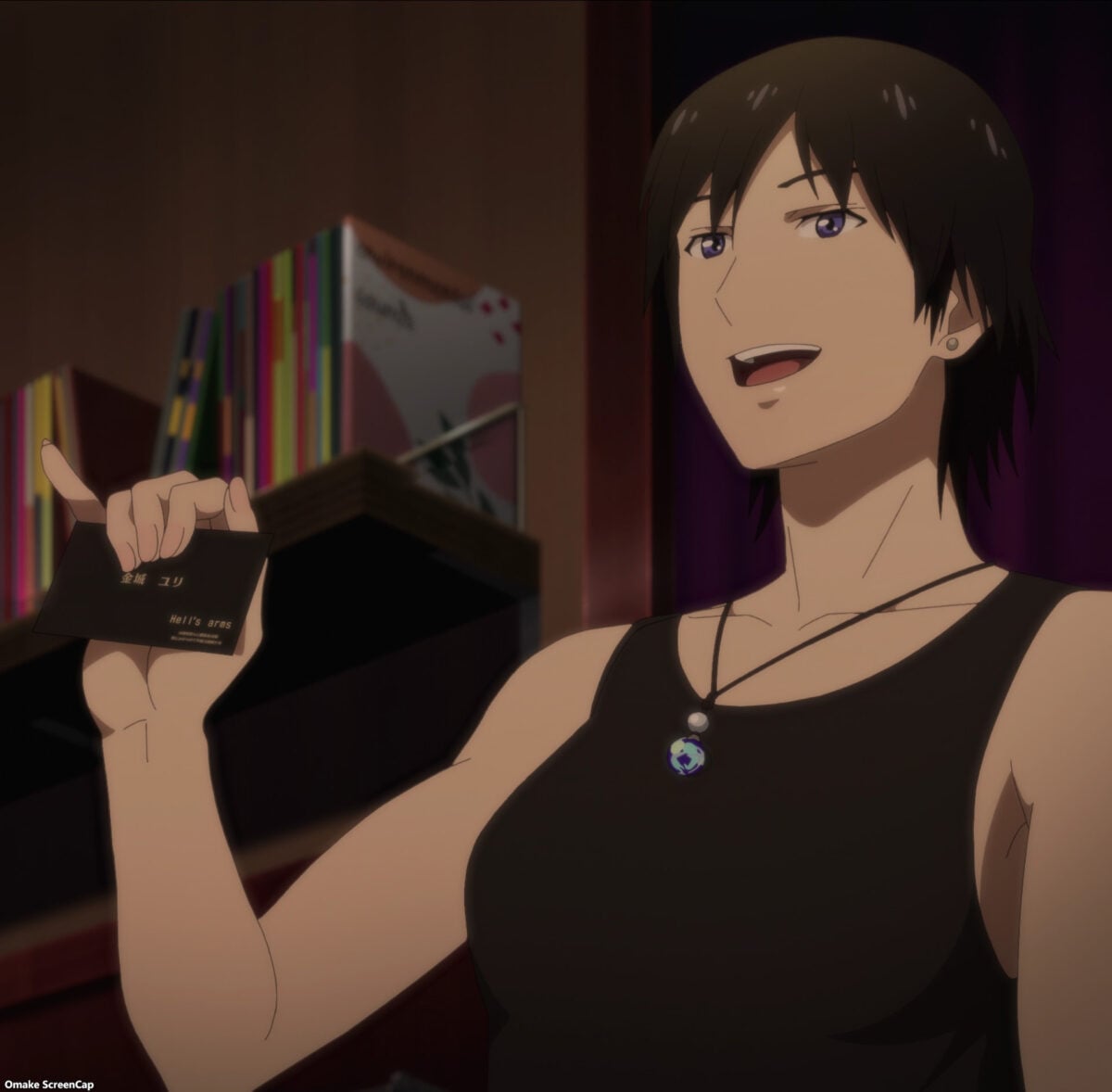 Bartender Glass Of God Episode 4 Yuri Ginjo Business Card