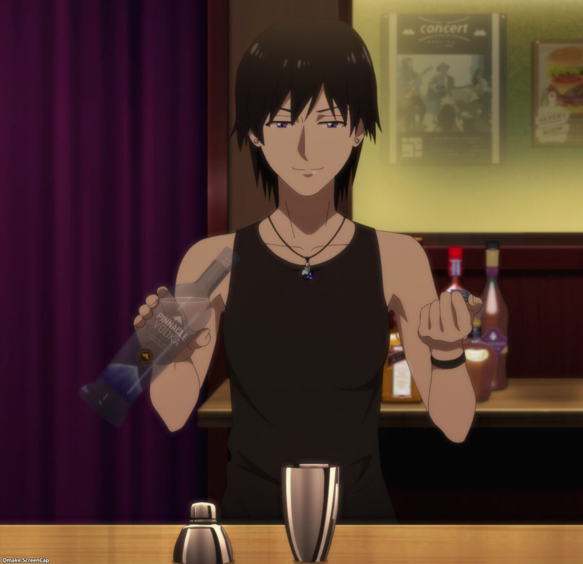 Bartender Glass Of God Episode 4 Yuri Holds Vodka