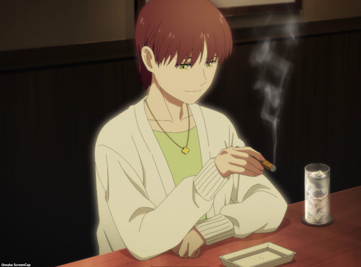 Bartender Glass Of God Episode 6 Himishima Enjoys Cigar Smoke