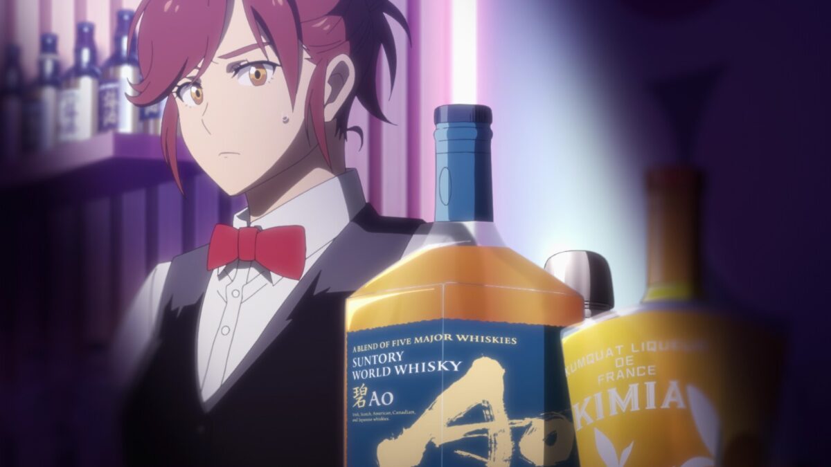 Bartender Glass Of God Episode 8 Kyouko Ao Whisky And Kimia Kumquat