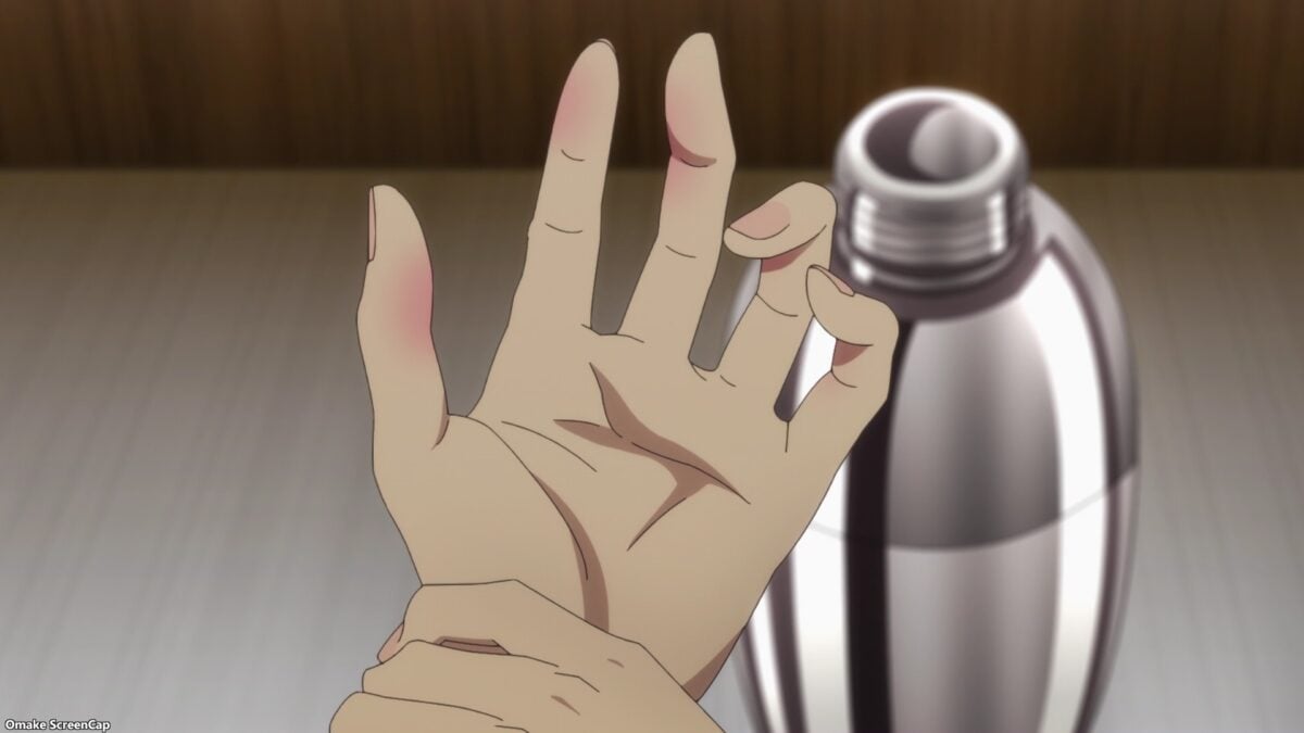 Bartender Glass Of God Episode 8 Kyouko Shaker Callouses