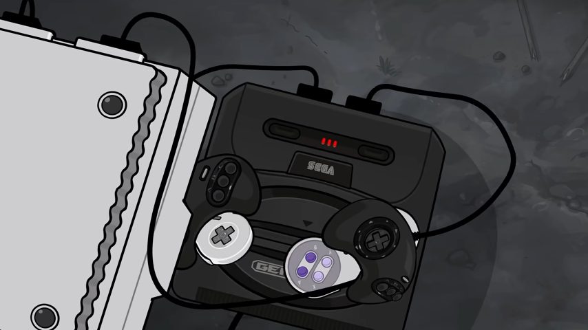 Console Wars NINTENDO Vs SEGA 0 14 Screenshot Newgrounds