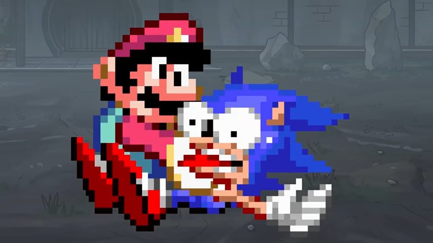 Console Wars NINTENDO Vs SEGA 0 38 Screenshot Newgrounds