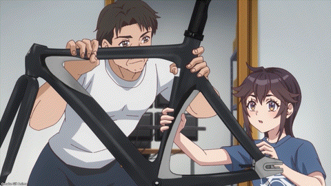 Rinkai! Episode 3 Izumi Tsubonosuke Assemble Track Bike
