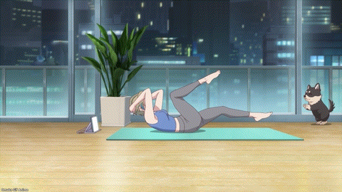 Rinkai! Episode 3 Kinusa Scissor Crunches