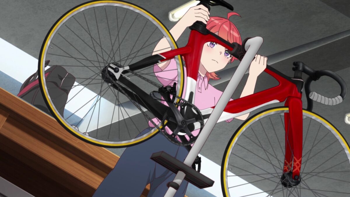 Rinkai! Episode 5 Ai Puts Bike On Repair Stand