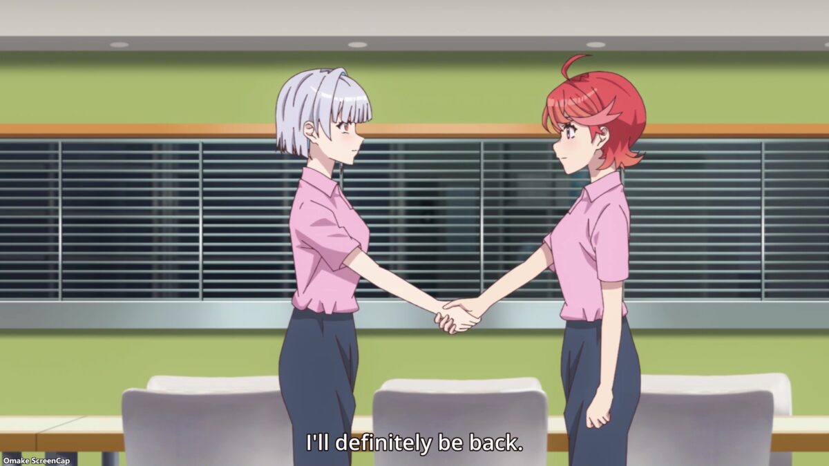 Rinkai! Episode 6 Ai Shakes Nana's Hand