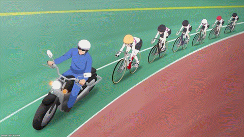 Rinkai! Episode 6 Cyclists Follow Derny