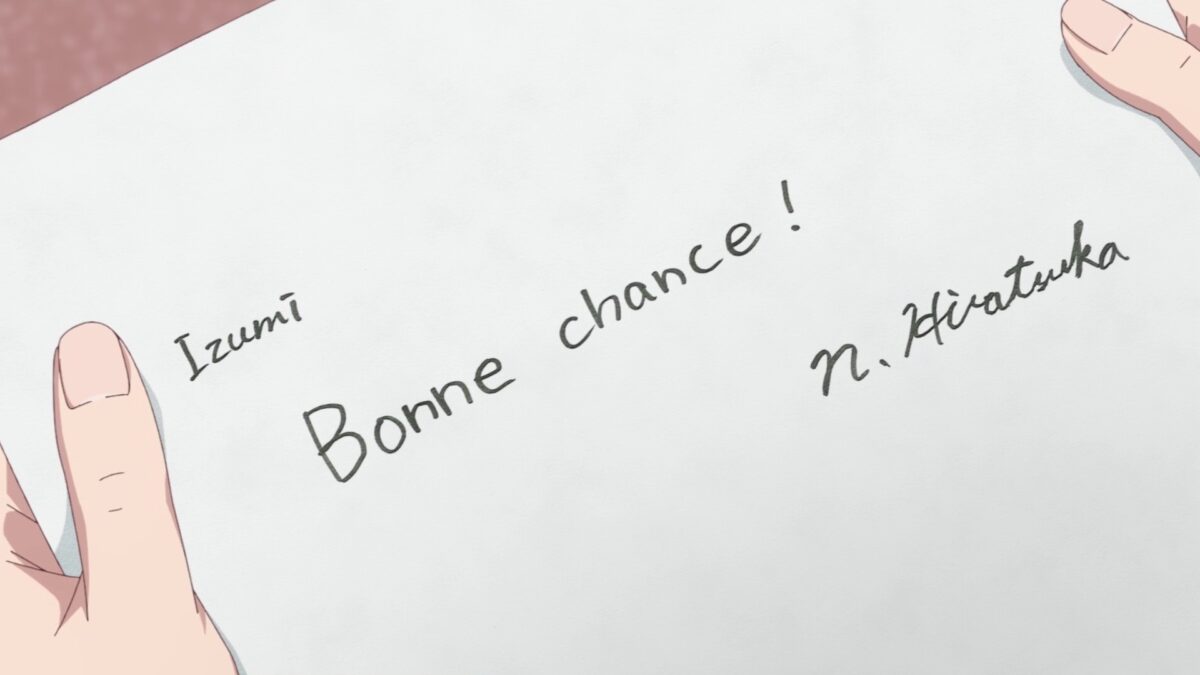 Rinkai! Episode 6 Good Luck Letter