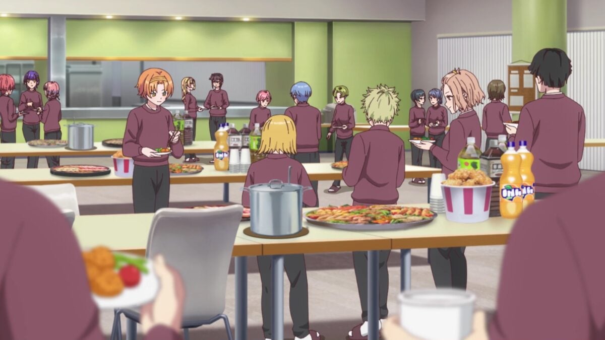 Rinkai! Episode 7 L14 Graduation Party Food