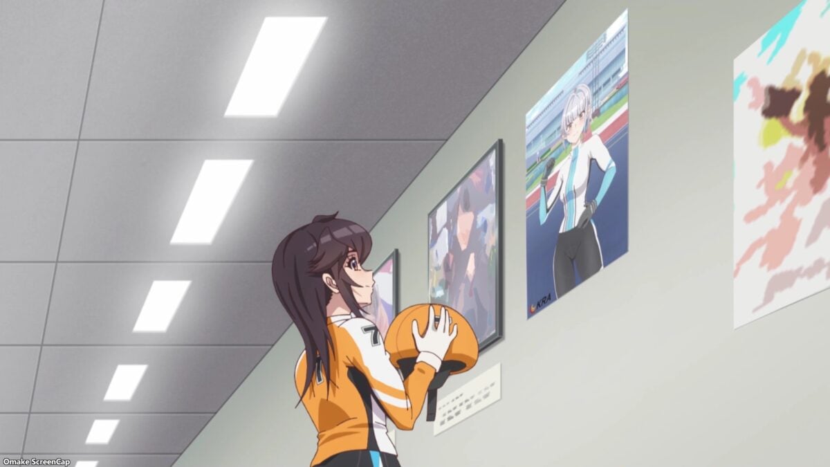 Rinkai! Episode 8 Izumi Looks At Nana's Poster