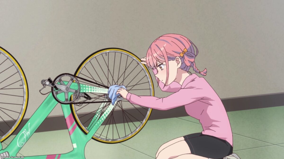 Rinkai! Episode 8 Miko Wipes Rear Cog