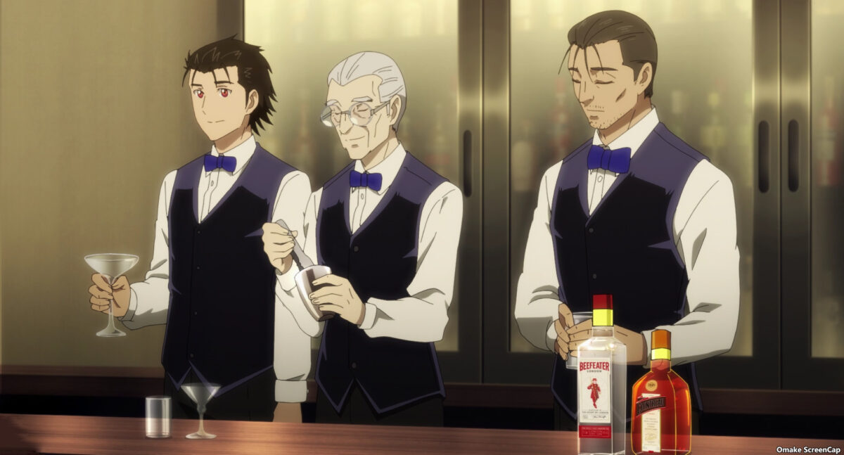 Bartender Glass Of God Episode 11 Kase Mixes Gin Cointreau