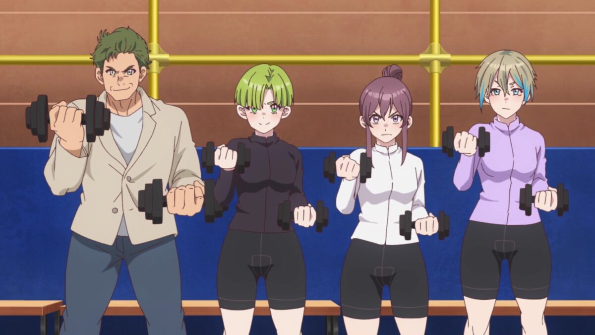 Rinkai! Episode 10 Iko Pumps Iron With Maebashi