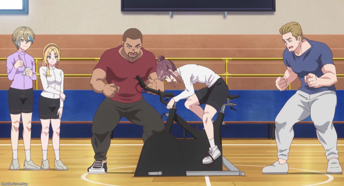 Rinkai! Episode 10 Iko Trains With Sachi's Coaches