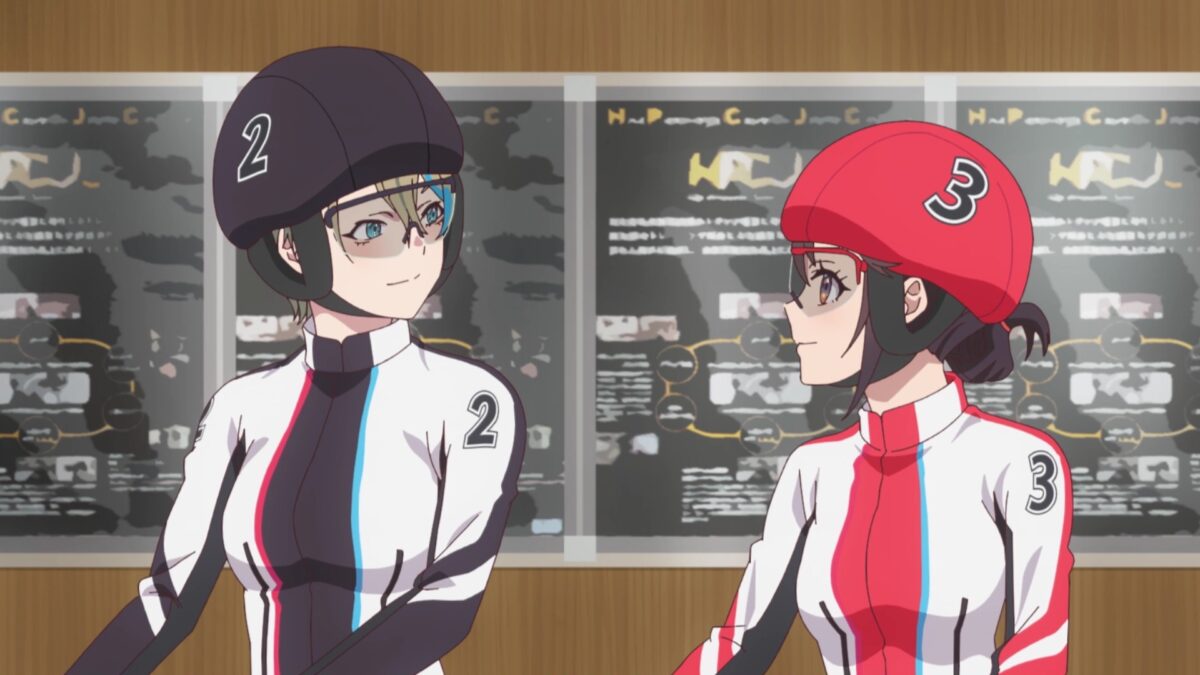 Rinkai! Episode 10 Kinusa And Izumi Race Together