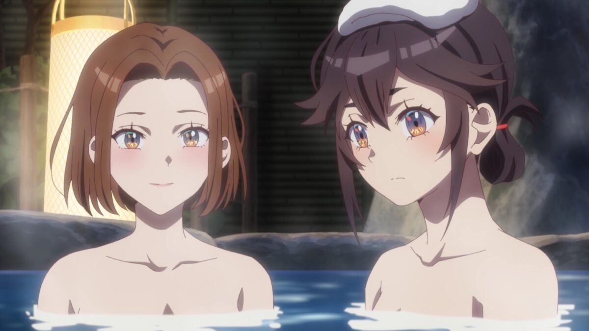 Rinkai! Episode 11 Atsumi Sits With Izumi