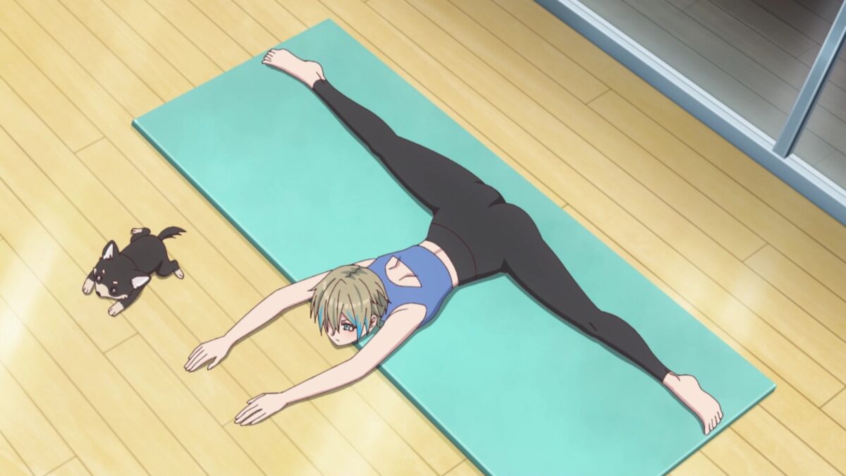 Rinkai! Episode 11 Kinusa Split Stretches