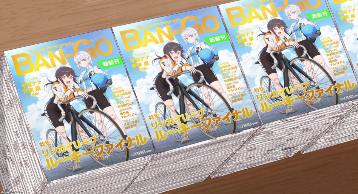 Rinkai! Episode 11 Piles Of Sports Magazines