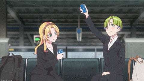 Rinkai! Episode 9 Sachi Midori Toast Victories