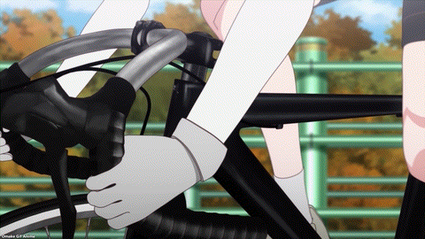 Rinkai! Episode 9 Sachi Rides Road Bike