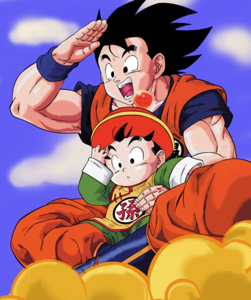 Son Goku And Gohan