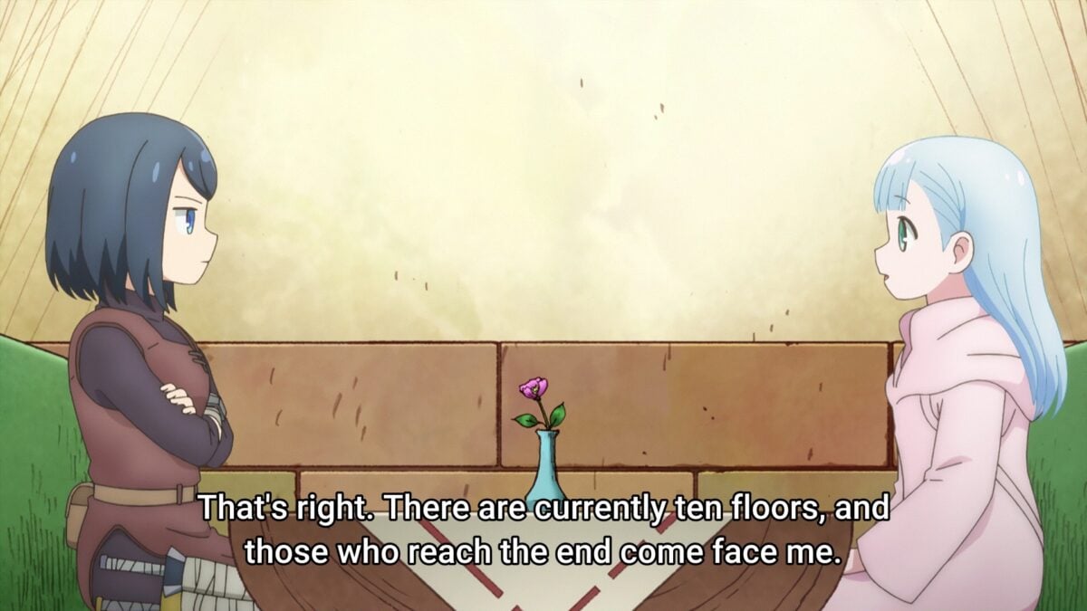 Dungeon No Naka No Hito Episode 1 Belle Final Boss