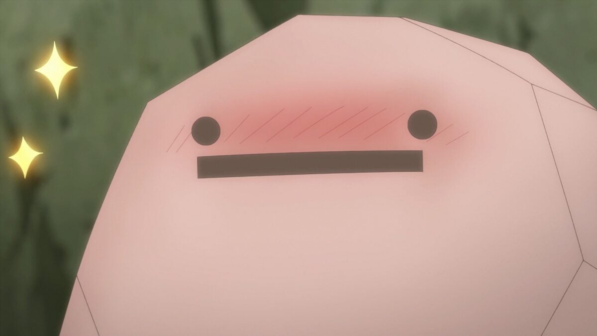 Dungeon No Naka No Hito Episode 2 Golem Blushes