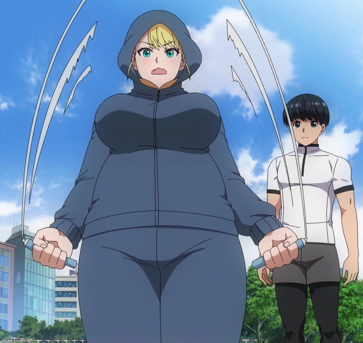 Elf San Wa Yaserarenai Episode 1 Elfuda Skips Rope