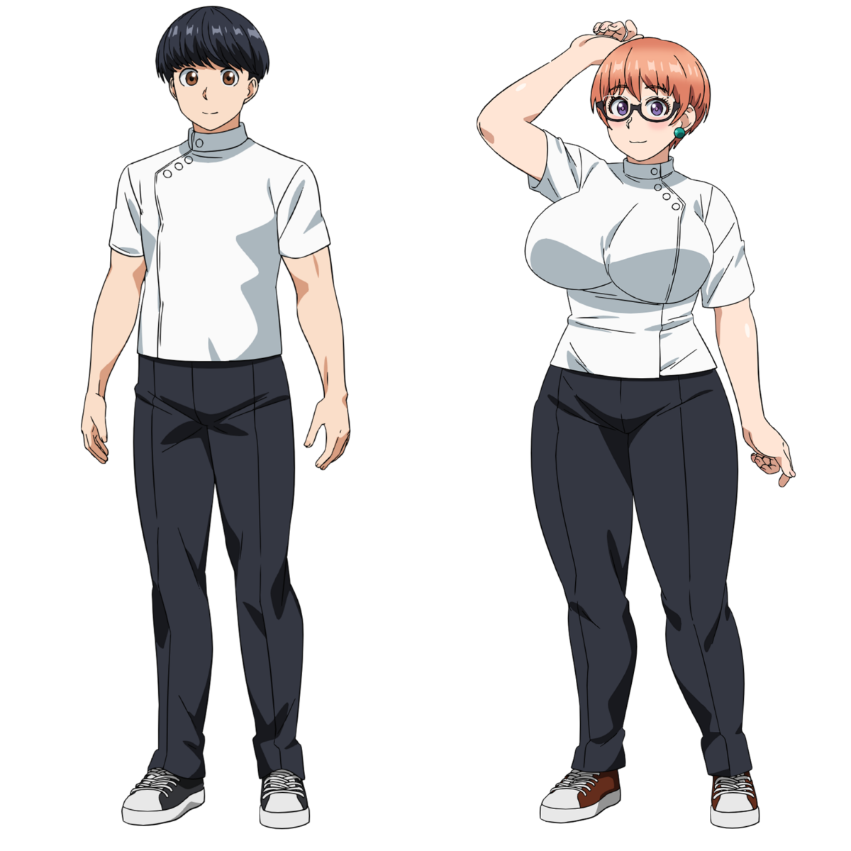 Elf San Wa Yaserarenai Episode 1 Smiley Boar Staff