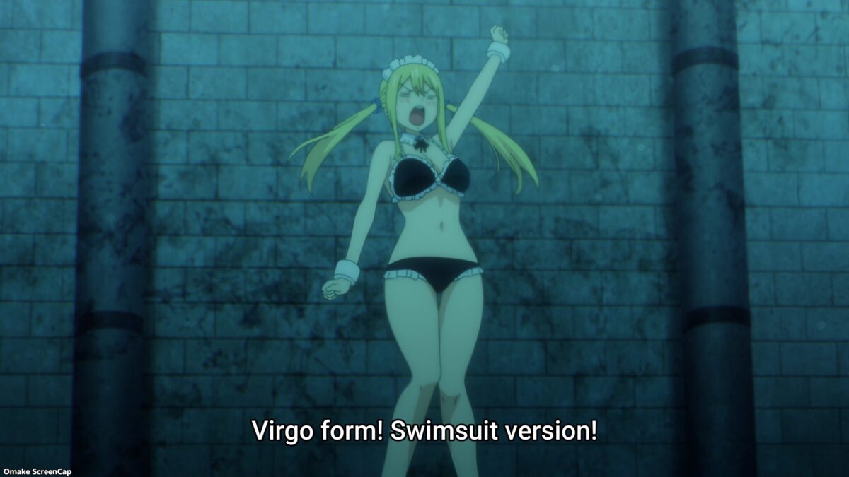 Fairy Tail 100 Years Quest Episode 2 Lucy Virgo Maid Swimsuit