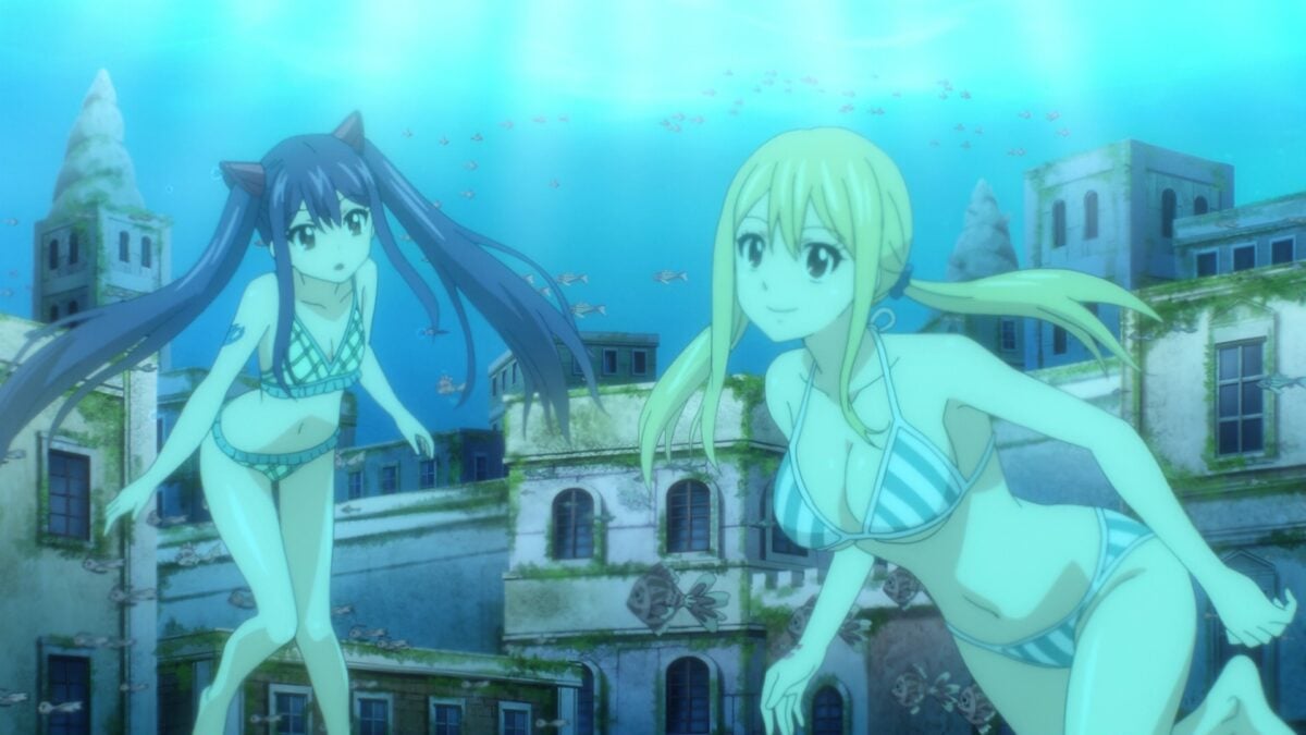 Fairy Tail 100 Years Quest Episode 2 Wendy And Lucy