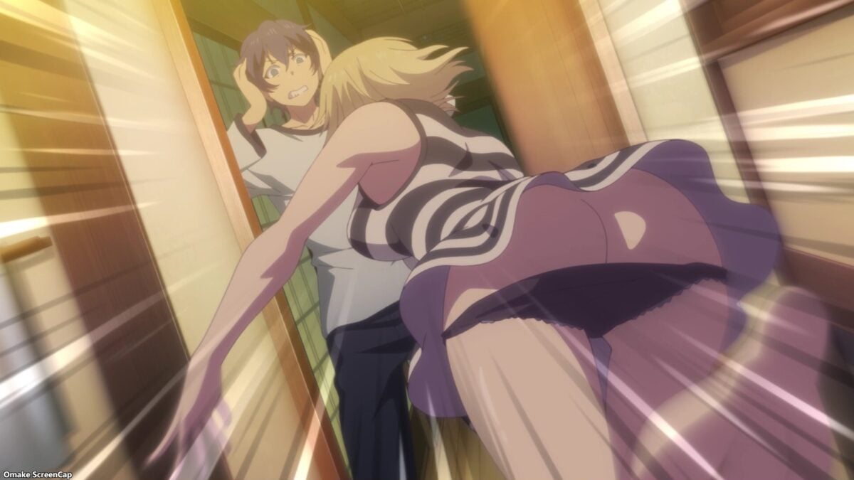 Goddess Cafe Terrace Episode 13 Akane Rushes Out Door