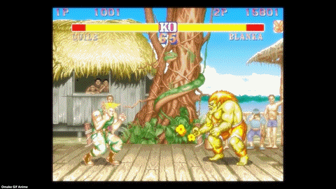 Goddess Cafe Episode 13 Ami Hayato Play Street Fighter II